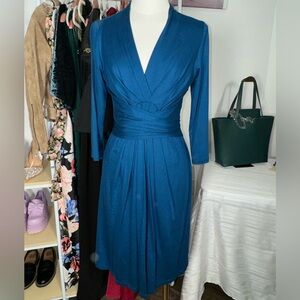 MIDI Banana Republic Wrap Dress | Issa London Collection - Royal Blue